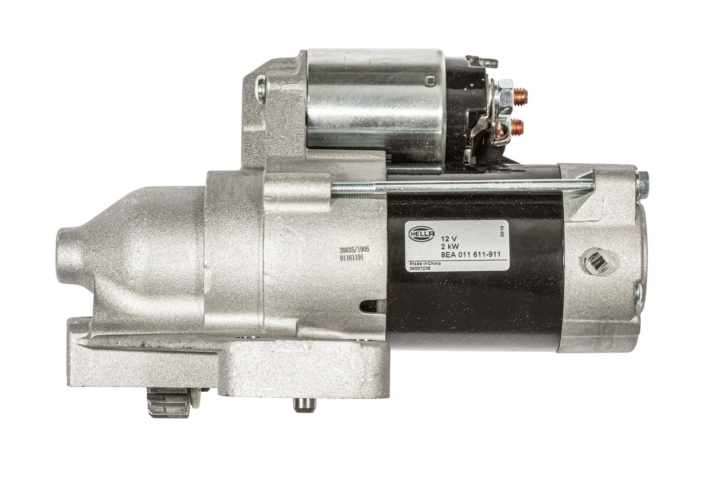 HELLA Starter - 12V - 2kW - for e.g. Mitsubishi Outlander II (Cw_W) 8EA011611-911