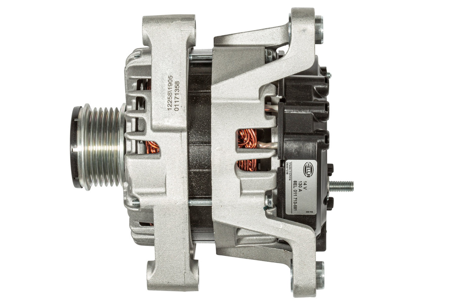 HELLA Alternator - 14V - 130A - for e.g. Opel Meriva B Mpv (S10) 8EL011713-581