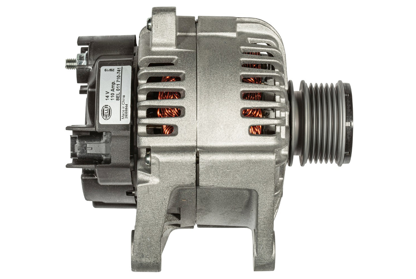 HELLA Alternator - 14V - 110A - for e.g. Renault Clio II (Bb_, Cb_) 8EL011710-741