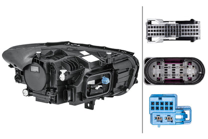 LED-Headlight - left - for e.g. Mercedes-Benz B-Klasse (W247)