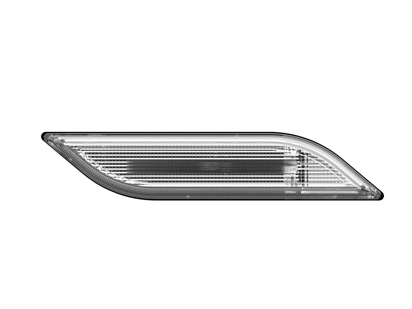 HELLA Auxiliary Direction Indicator - Shapeline Style - LED - 12/24V 2BM013339-021