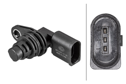 HELLA Sensor, camshaft position - 3-pin connector 6PU013122-671