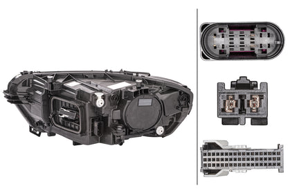 HELLA LED-Headlight - right - for e.g. Mercedes-Benz Cla (C118) 1EX015086-321