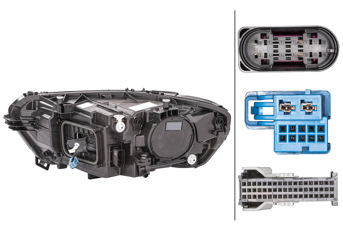 LED-Headlight - right - for e.g. Mercedes-Benz Cla (C118)