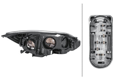 HELLA Halogen-Headlight - left - for e.g. Ford Focus III 1EA354994-011