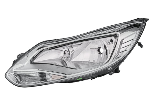 HELLA Halogen-Headlight - left - for e.g. Ford Focus III 1EA354994-011