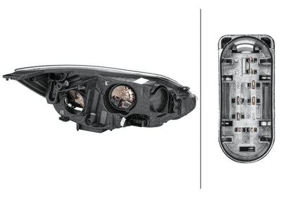 HELLA Halogen-Headlight - left - for e.g. Ford Focus III 1EA354994-031