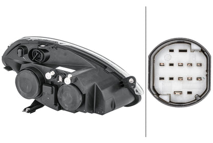 HELLA Halogen-Headlight - left - for e.g. Lancia Ypsilon (843_) 1EB270521-431
