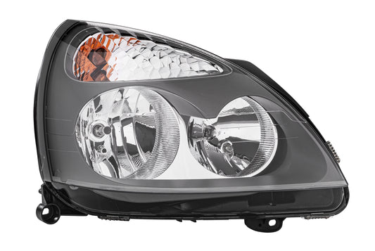 HELLA Halogen-Headlight - right - for e.g. Renault Clio II (BB_, CB_) 1DB008461-741