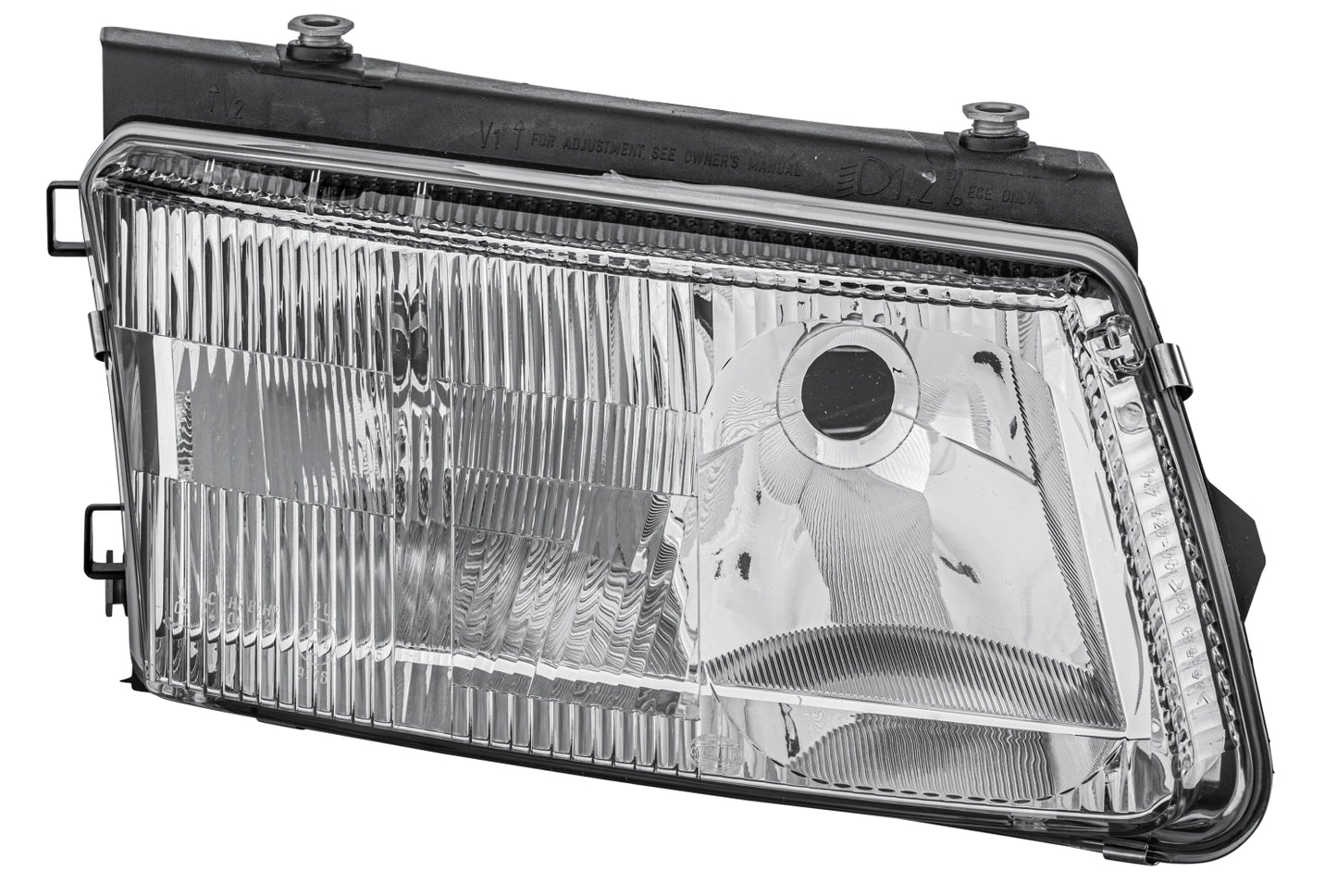 HELLA Halogen/Triple Headlight/FF-Headlight - right - for e.g. VW Passat Variant (3B5) 1EF007520-061