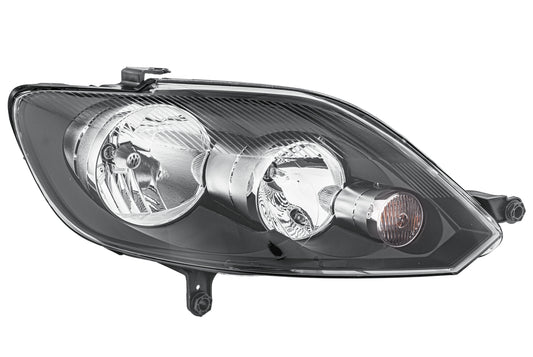 HELLA Halogen/FF-Headlight - right - for e.g. VW Golf Plus (5M1, 521) 1EE009948-061