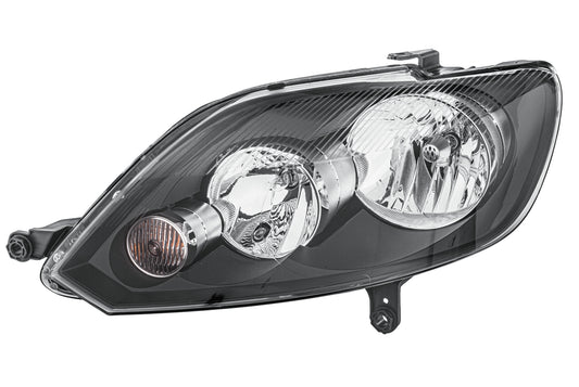 HELLA FF/Halogen-Headlight - left - for e.g. VW Golf Plus (5M1, 521) 1EE009948-051