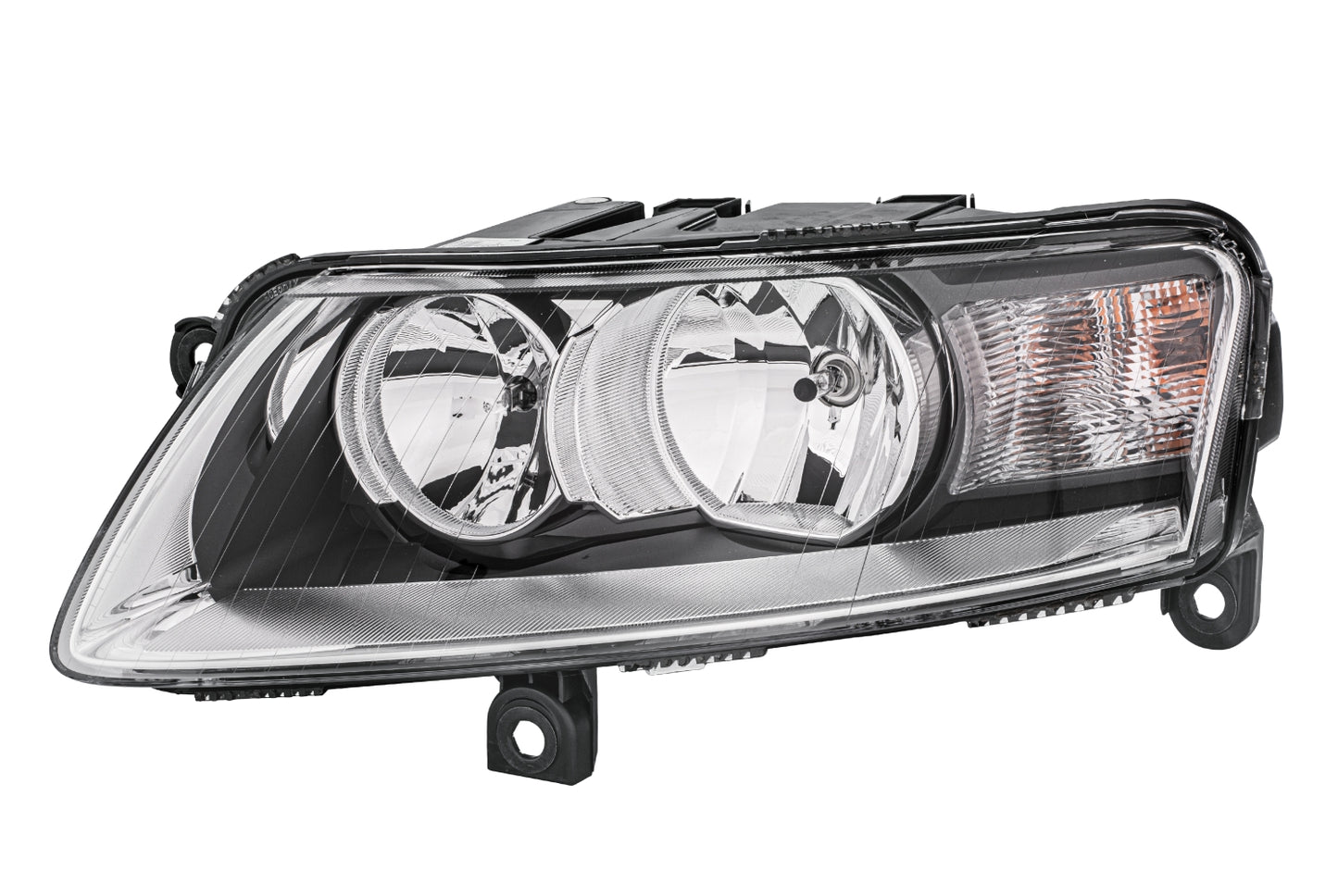 HELLA Halogen-Headlight - left - for e.g. Audi A6 Avant (4F5, C6) 1EE008880-011