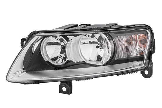 HELLA Halogen-Headlight - left - for e.g. Audi A6 Avant (4F5, C6) 1EE008880-011