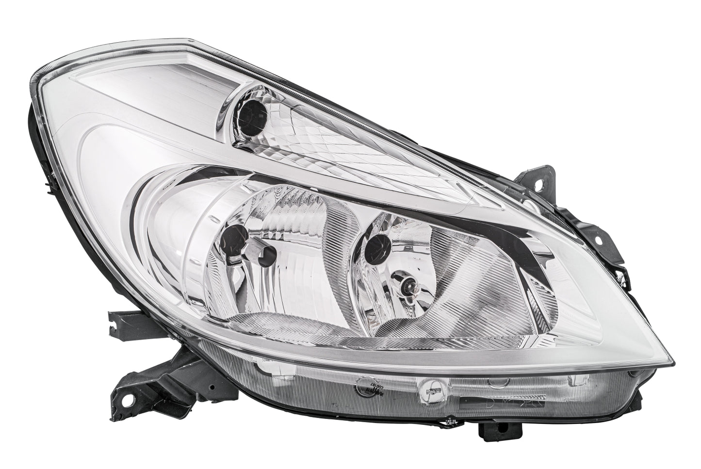 HELLA Halogen-Headlight - right - for e.g. Renault Clio III (BR0/1, CR0/1) 1EE354536-021