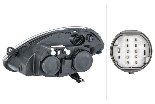HELLA Halogen-Headlight - right - for e.g. Lancia Ypsilon (843_) 1EB270521-241