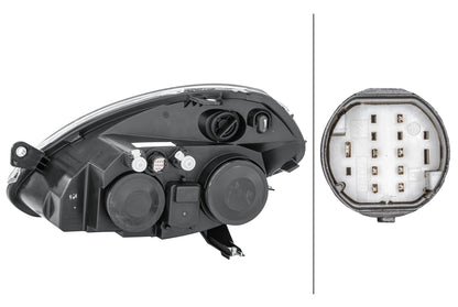 HELLA Halogen-Headlight - right - for e.g. Lancia Ypsilon (843_) 1EB270521-441