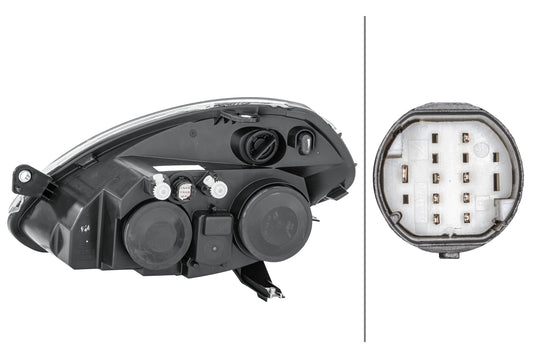 HELLA Halogen-Headlight - right - for e.g. Lancia Ypsilon (843_) 1EB270521-441