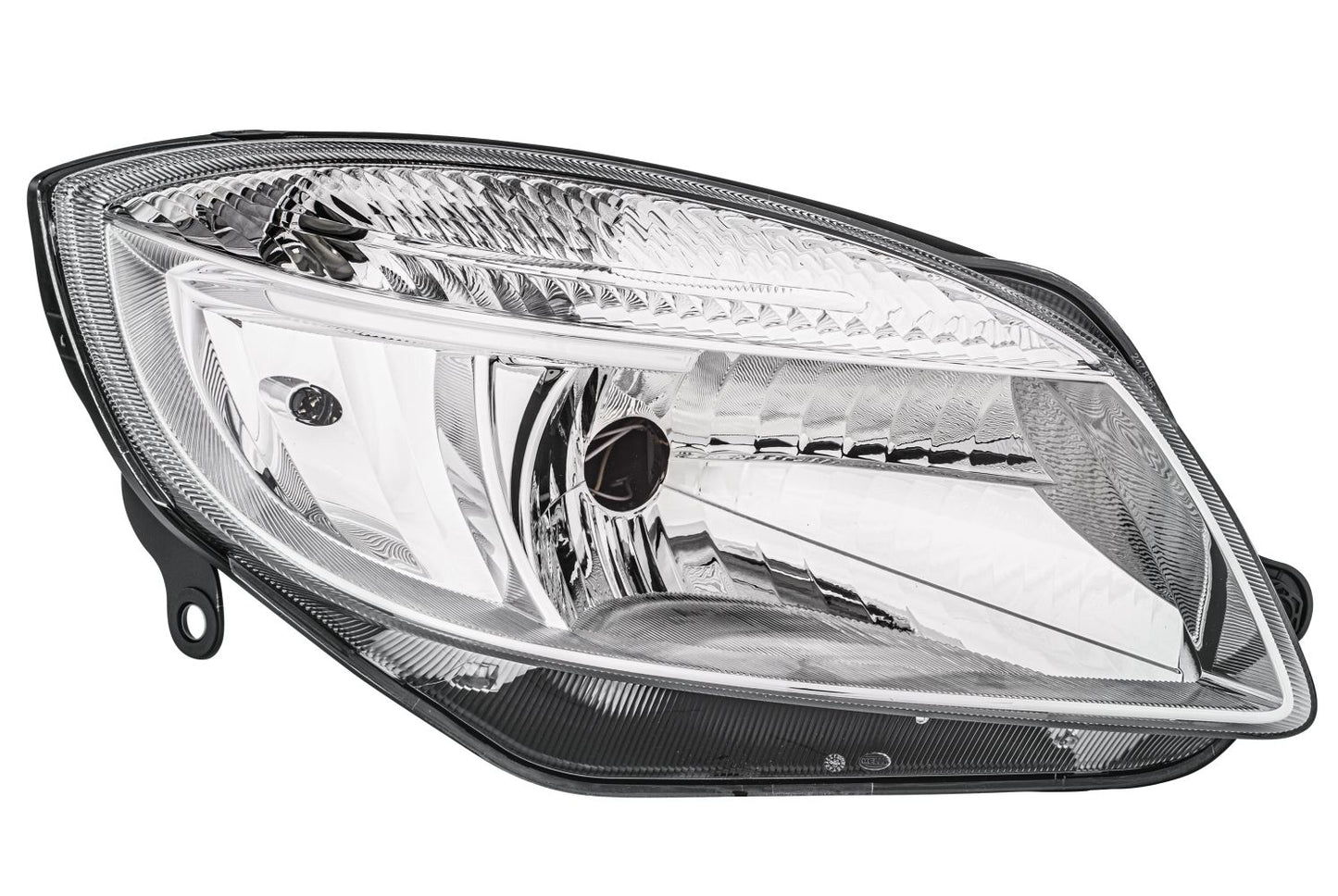 HELLA Halogen/Single Headlight/FF-Headlight - right - for e.g. Skoda Fabia II (542) 1ED247025-221