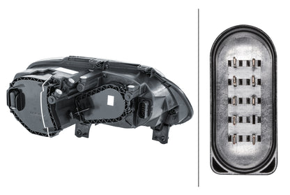 HELLA Halogen-Headlight - left - for e.g. VW Touran (1T1, 1T2) 1EE010203-011