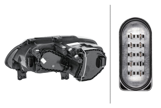 HELLA Halogen-Headlight - right - for e.g. VW Touran (1T1, 1T2) 1EE010203-021