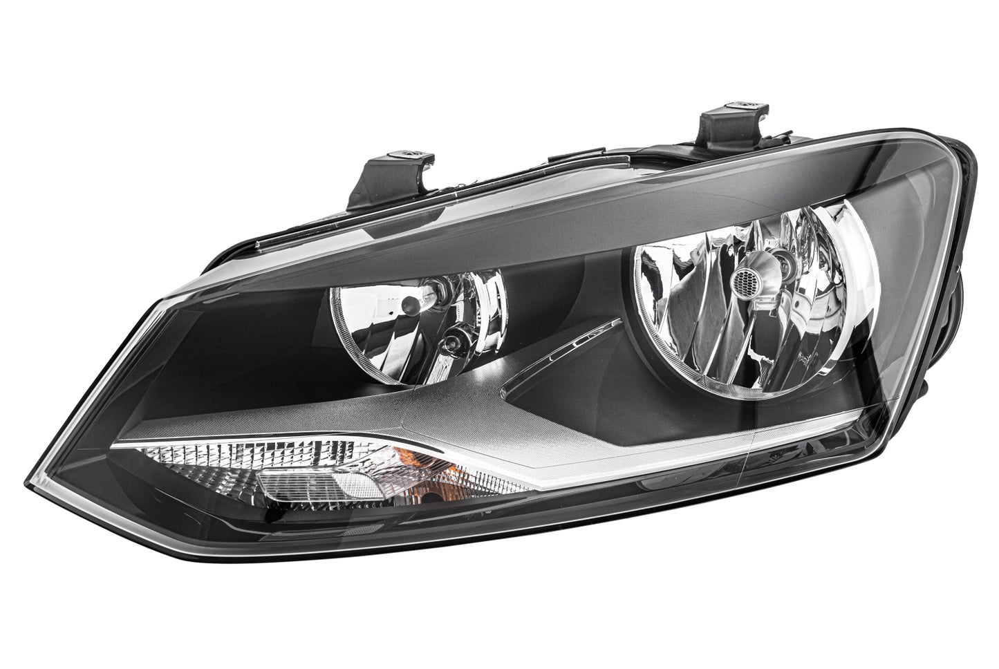 HELLA Halogen-Headlight - left - for e.g. VW Polo (6R1, 6C1) 1EE247051-011
