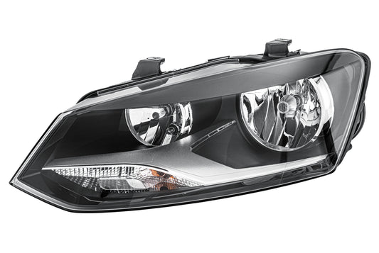 HELLA Halogen-Headlight - left - for e.g. VW Polo (6R1, 6C1) 1EE247051-011