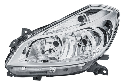 HELLA Halogen-Headlight - left - for e.g. Renault Clio III (BR0/1, CR0/1) 1EE354536-011
