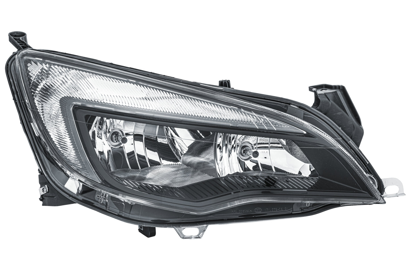 HELLA FF/Halogen-Headlight - right - for e.g. Opel Astra J (P10) 1EG010011-381