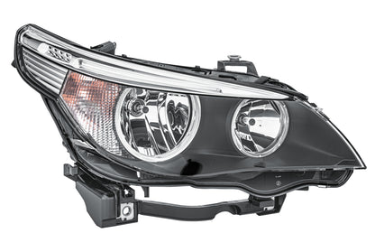 HELLA Halogen-Headlight - right - for e.g. BMW 5 (E60) 1EF008673-081