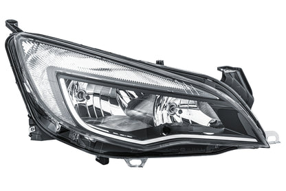 HELLA Halogen/FF-Headlight - right - for e.g. Opel Astra J (P10) 1EG010011-681