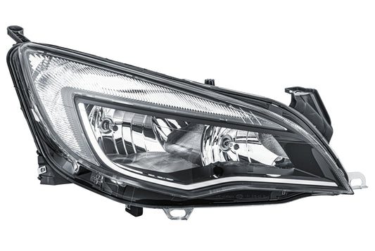 HELLA Halogen/FF-Headlight - right - for e.g. Opel Astra J (P10) 1EG010011-681