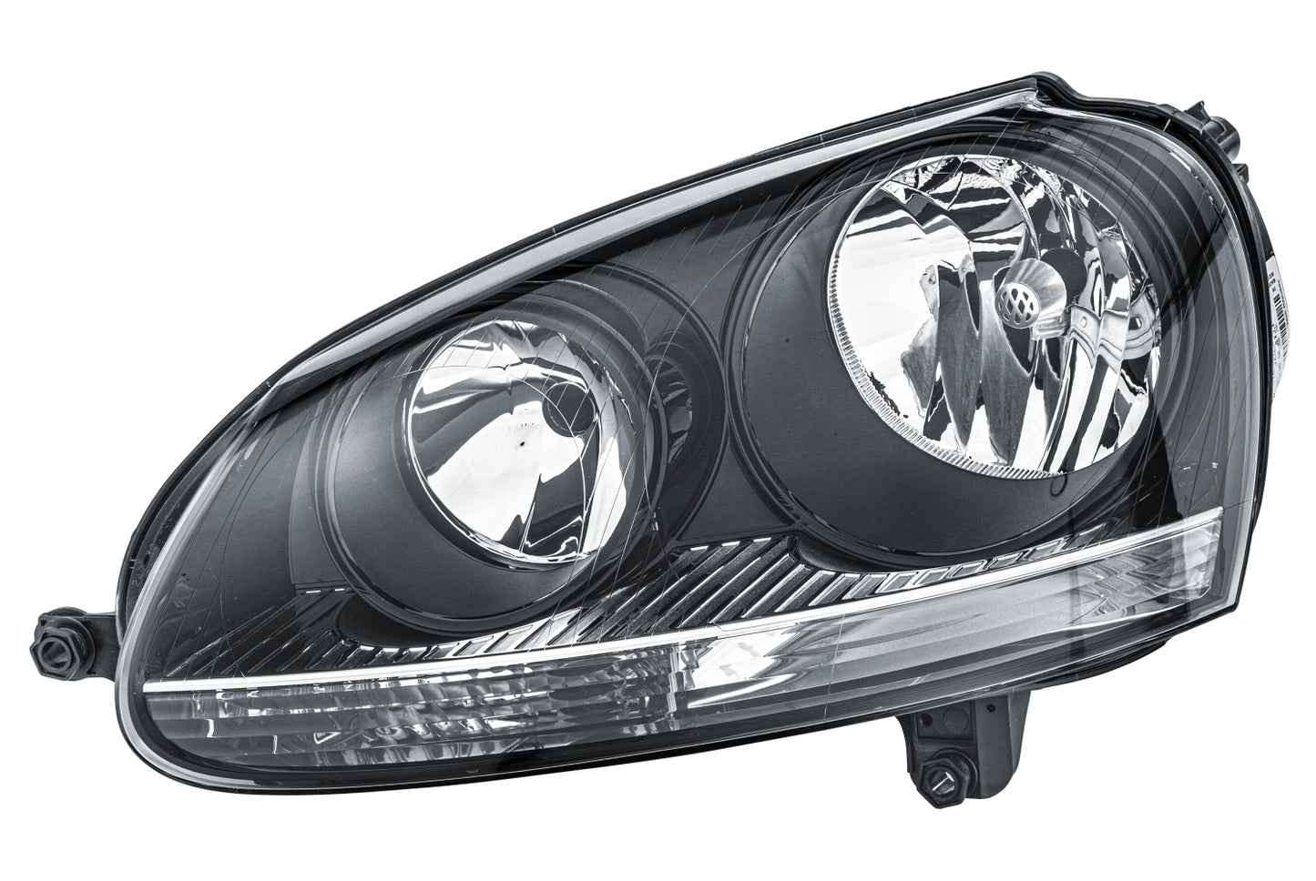 HELLA Halogen/FF-Headlight - left - for e.g. VW Golf V (1K1) 1EG247007-611