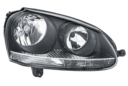 HELLA Halogen-Headlight - right - for e.g. VW Golf V (1K1) 1EG247007-621