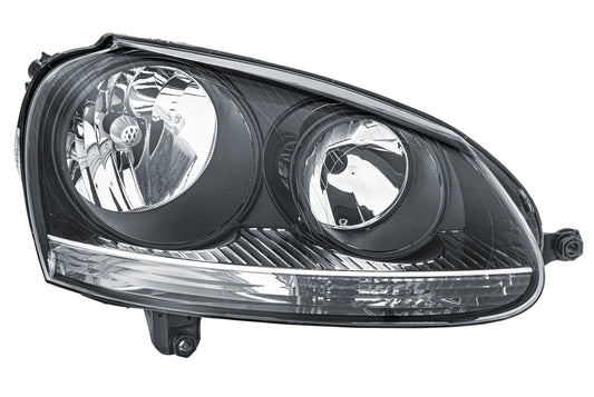 HELLA Halogen-Headlight - right - for e.g. VW Golf V (1K1) 1EG247007-621
