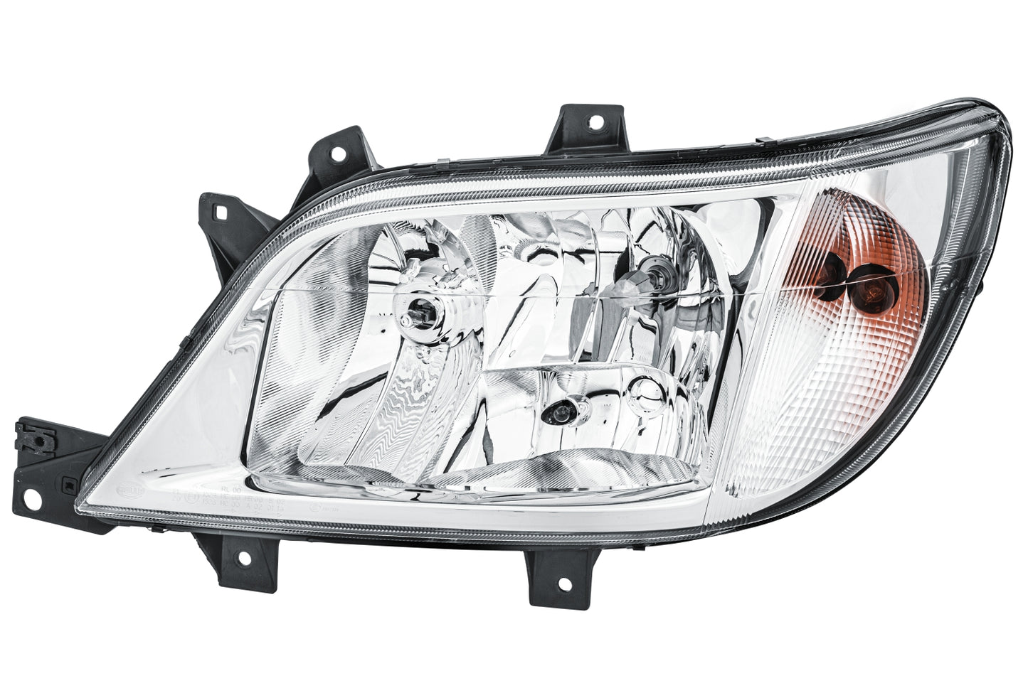 HELLA Halogen-Headlight - left - for e.g. Mercedes-Benz Sprinter 3-T Chassis (903) 1EH246047-011