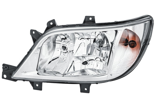 HELLA Halogen-Headlight - left - for e.g. Mercedes-Benz Sprinter 3-T Chassis (903) 1EH246047-011