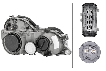 HELLA Halogen-Headlight - left - for e.g. Mercedes-Benz Clk (C208) 1D9007450-131