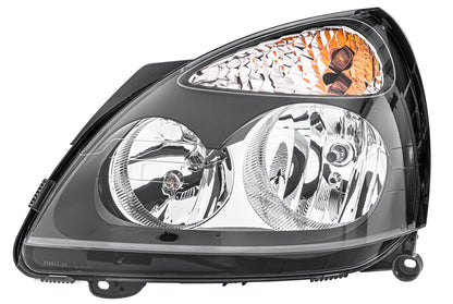 HELLA Halogen-Headlight - left - for e.g. Renault Clio II (BB_, CB_) 1DB008461-191