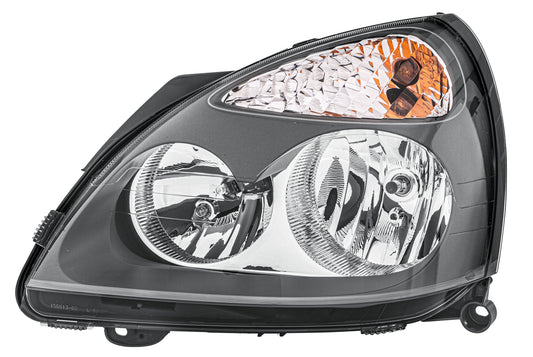 HELLA Halogen-Headlight - left - for e.g. Renault Clio II (BB_, CB_) 1DB008461-731