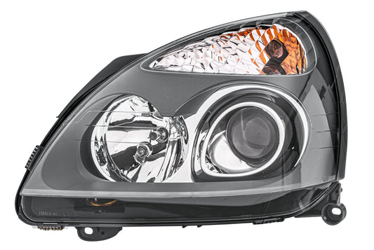 HELLA Halogen/Xenon-Headlight - left - for e.g. Renault Clio II (BB_, CB_) 1DL008461-771
