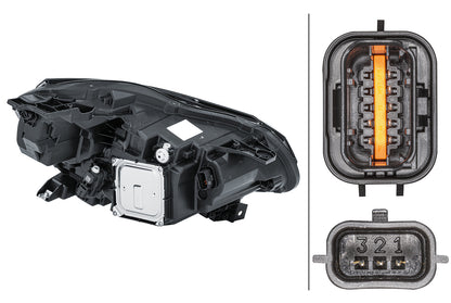 HELLA LED-Headlight - left - for e.g. RENAULT CAPTUR II (HF_) 1LX013930-931