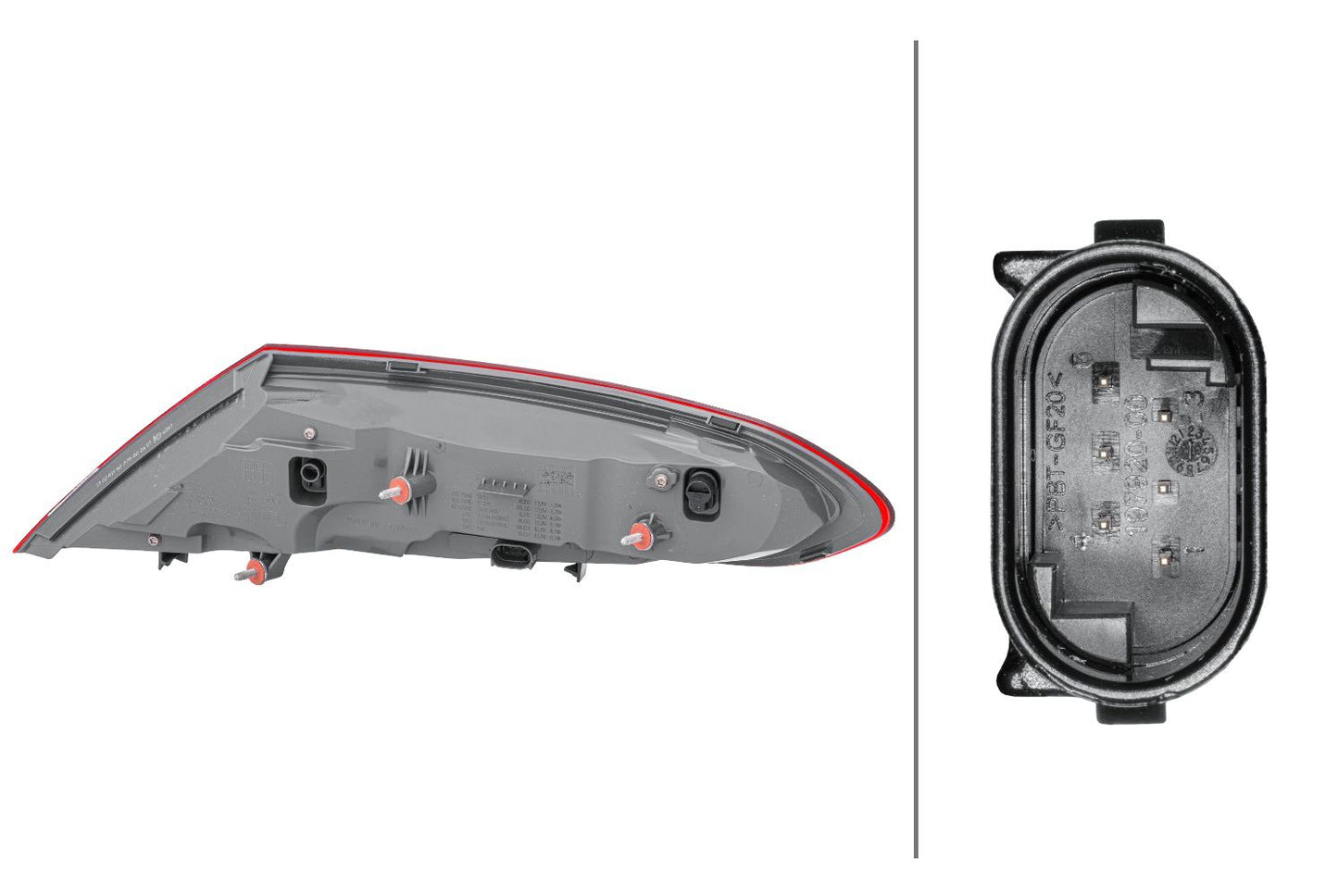 Rearlight - LED - Outer section - left - for e.g. Mercedes-Benz C-Class Coupe (C