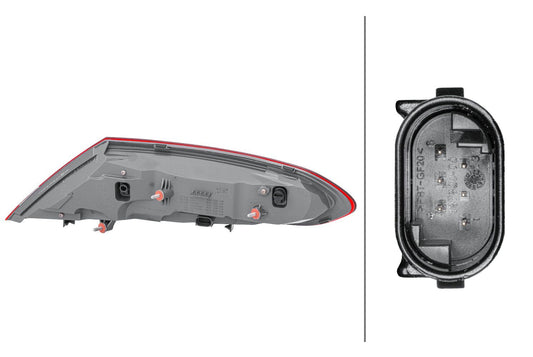 Rearlight - LED - Outer section - left - for e.g. Mercedes-Benz C-Class Coupe (C
