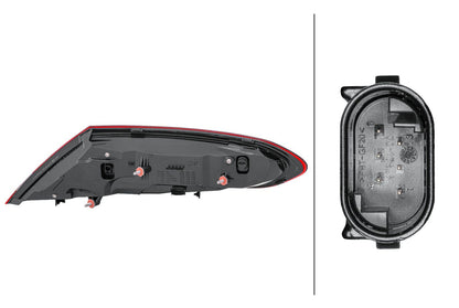 Rearlight - LED - Outer section - left - for e.g. Mercedes-Benz C-Class Coupe (C