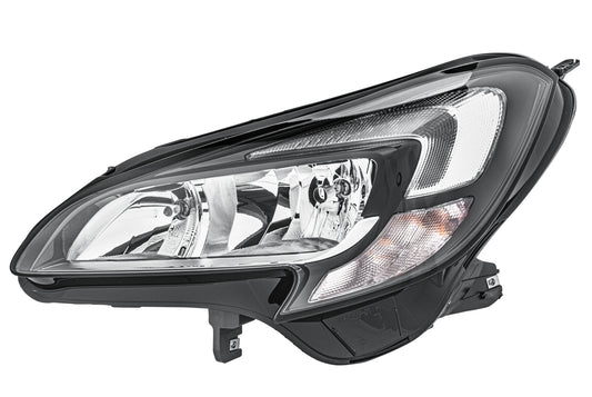 HELLA FF/LED/Halogen-Headlight - left - for e.g. Opel Corsa E (X15) 1EF011830-051