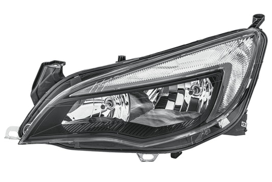 HELLA Halogen/FF-Headlight - left - for e.g. Opel Astra J (P10) 1EG010011-371