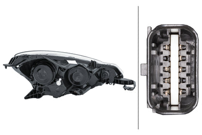 HELLA Bulb-Headlight - left - for e.g. Citroën Ds3 1EJ354674-051