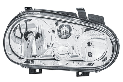 HELLA Halogen/FF-Headlight - right - for e.g. VW Golf IV (1J1) 1EJ007700-081