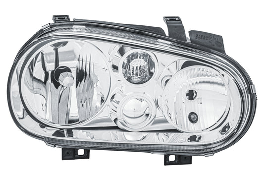 HELLA Halogen/FF-Headlight - right - for e.g. VW Golf IV (1J1) 1EJ007700-081
